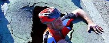 pothole cycle accident
